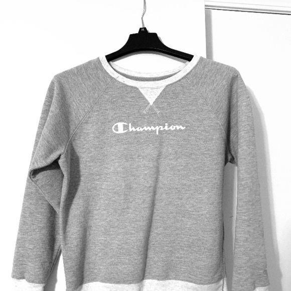 girls champion crewneck